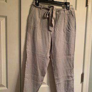 Relaxed fit ankle pants